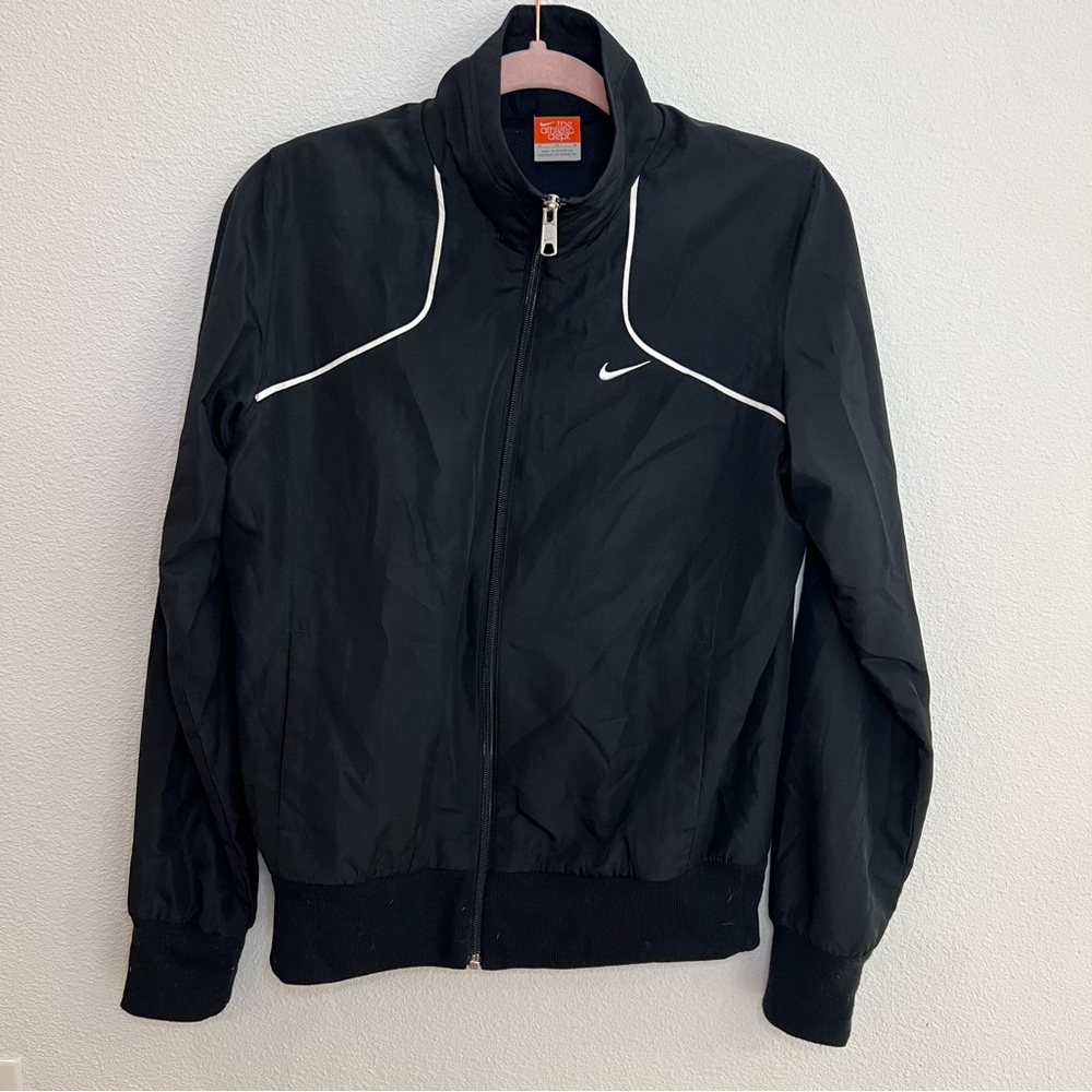 Nike The Athletic Dept Womens Size M Black Windbreaker